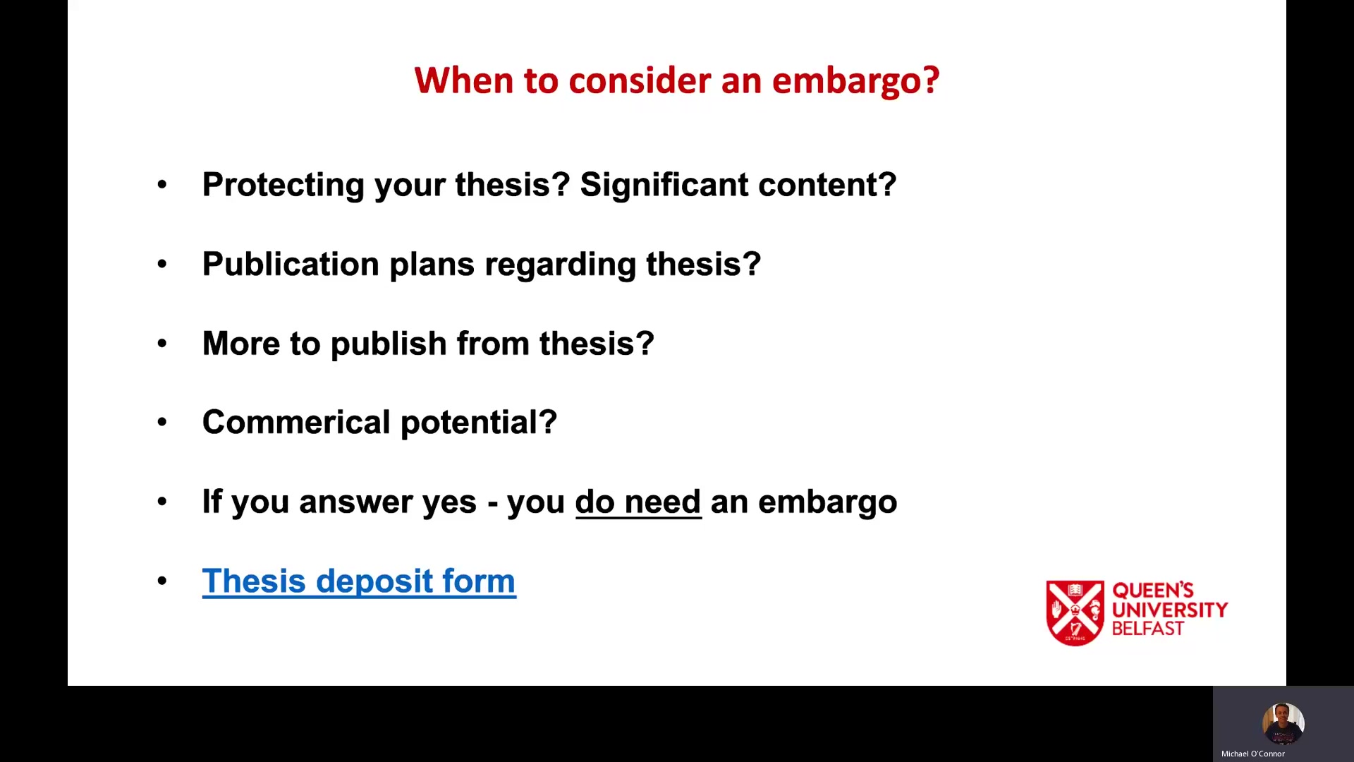 thesis dissertation embargo